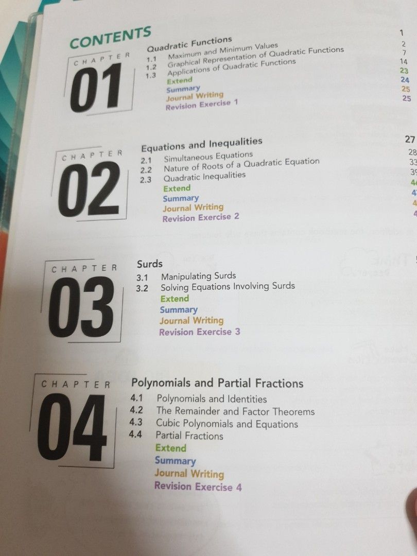 Additional Maths 360 TEXTBOOK A AND B, Hobbies & Toys, Books ...