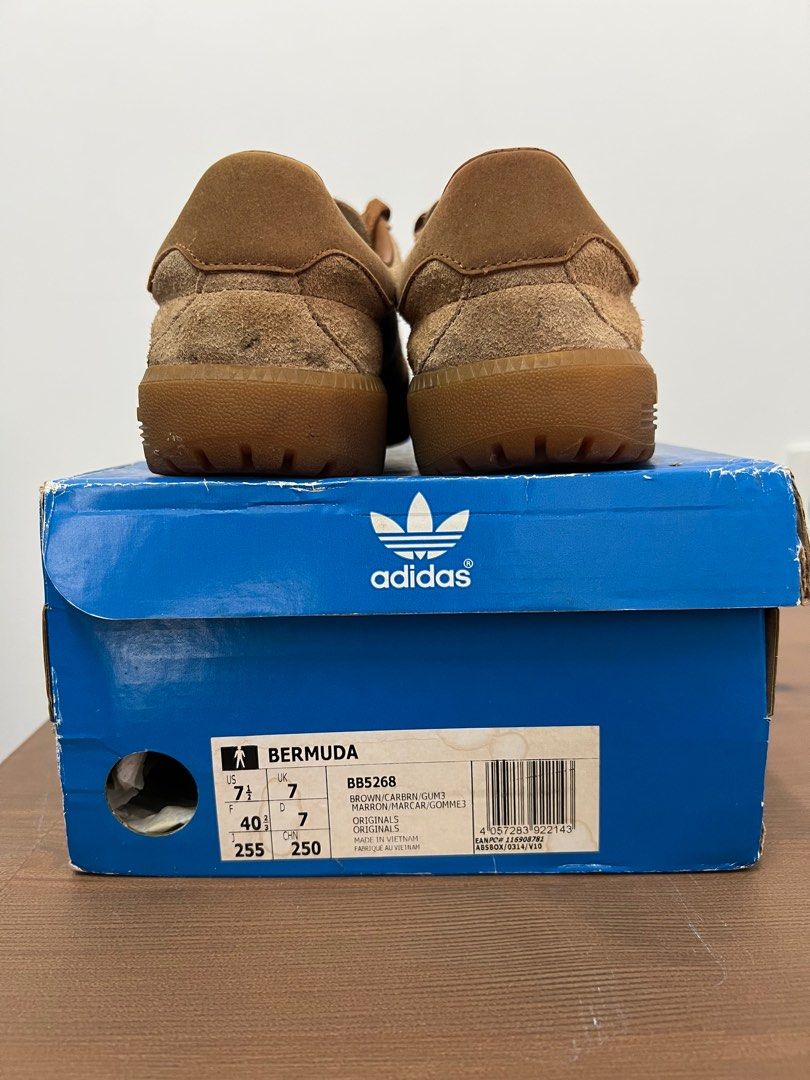 Adidas bermuda sale marron