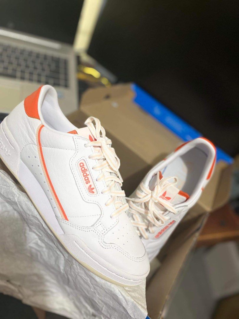 Adidas continental orange outlet