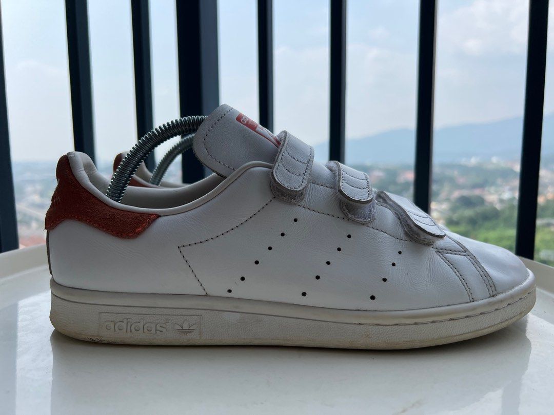 Adidas stan online smith velcro shoes