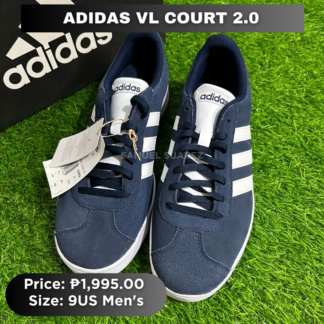 Adidas lv court 2.0 skateboard, Fesyen Pria, Sepatu , Sneakers di Carousell