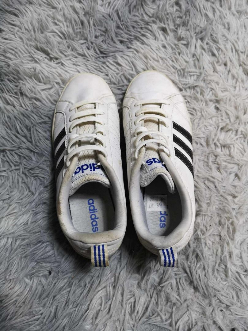 Adidas White Laces Sneakers Men s Fashion Footwear Sneakers on