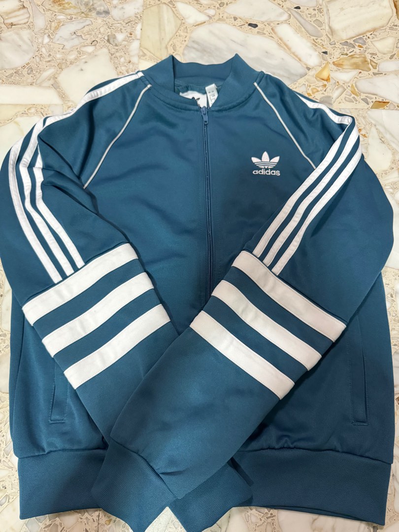 Adidas Zip Up Track Top Women s Fashion Activewear on Carousell