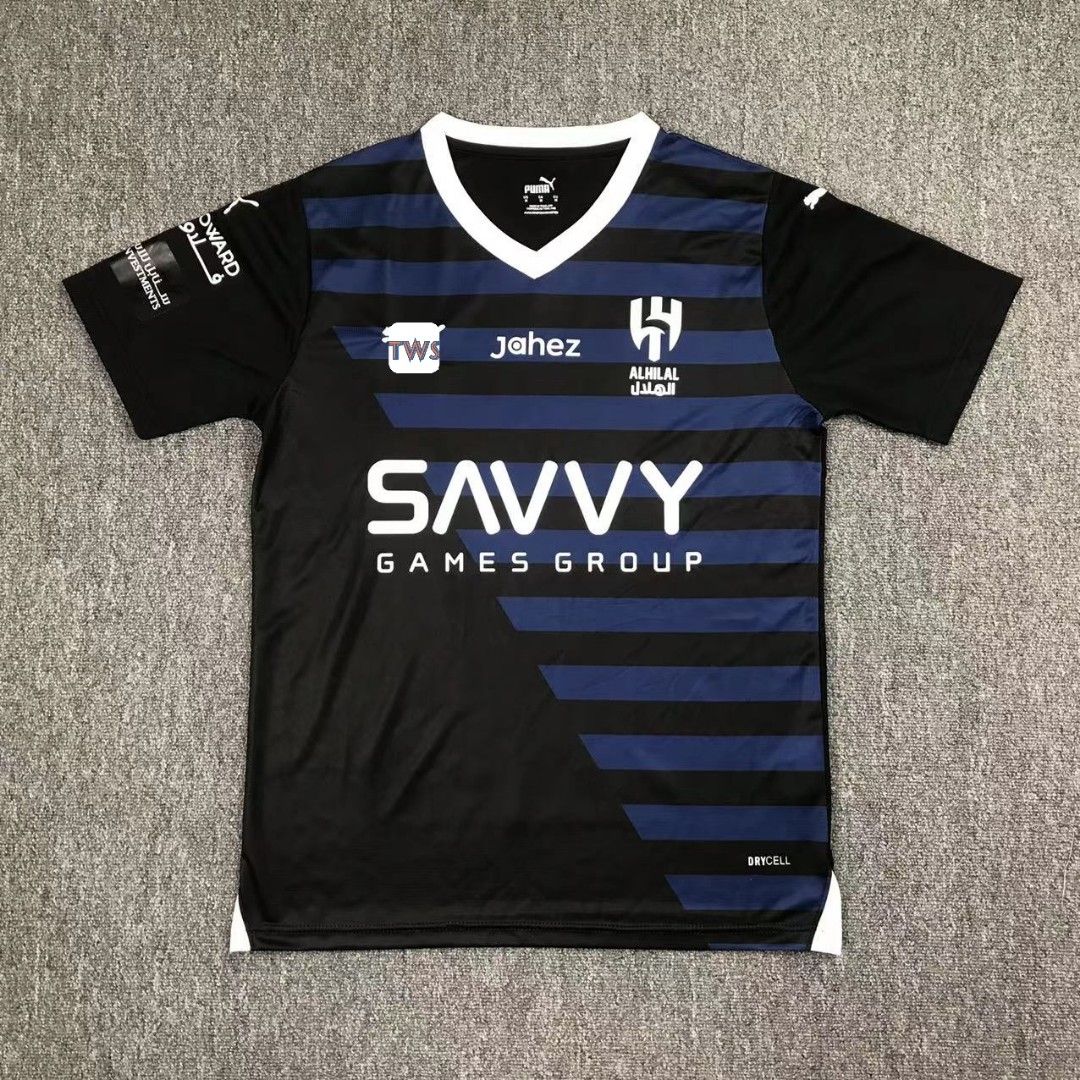 Al Hilal Saudi Soccer Jersey, Men's Fashion, Activewear on Carousell