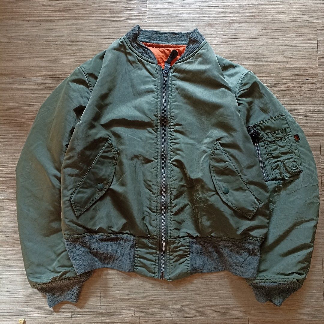 Vintage Alpha Industries Bomber Jacket Alpha Industries MA-1