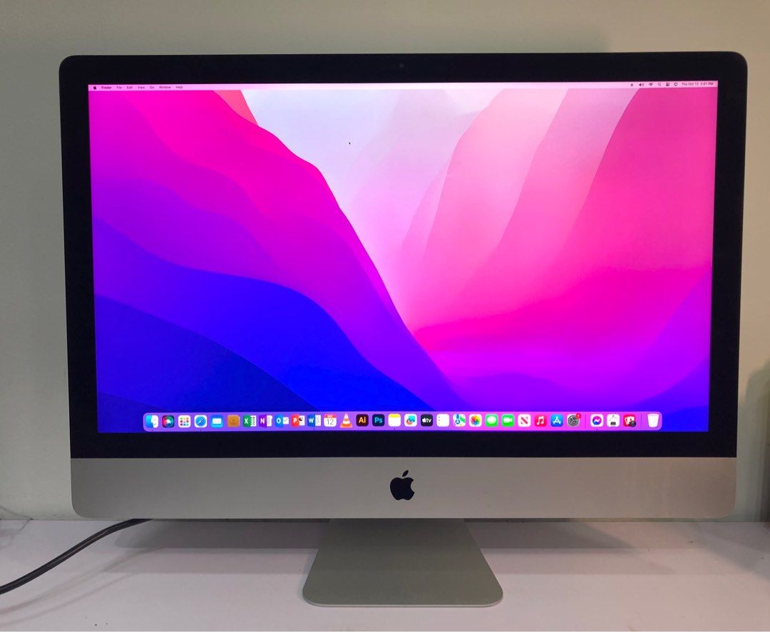 Apple iMac ( Retina 5k 27inch, 2019) intel i5, Ram 16GB, 1tb fusion drives,  4GB Graphic