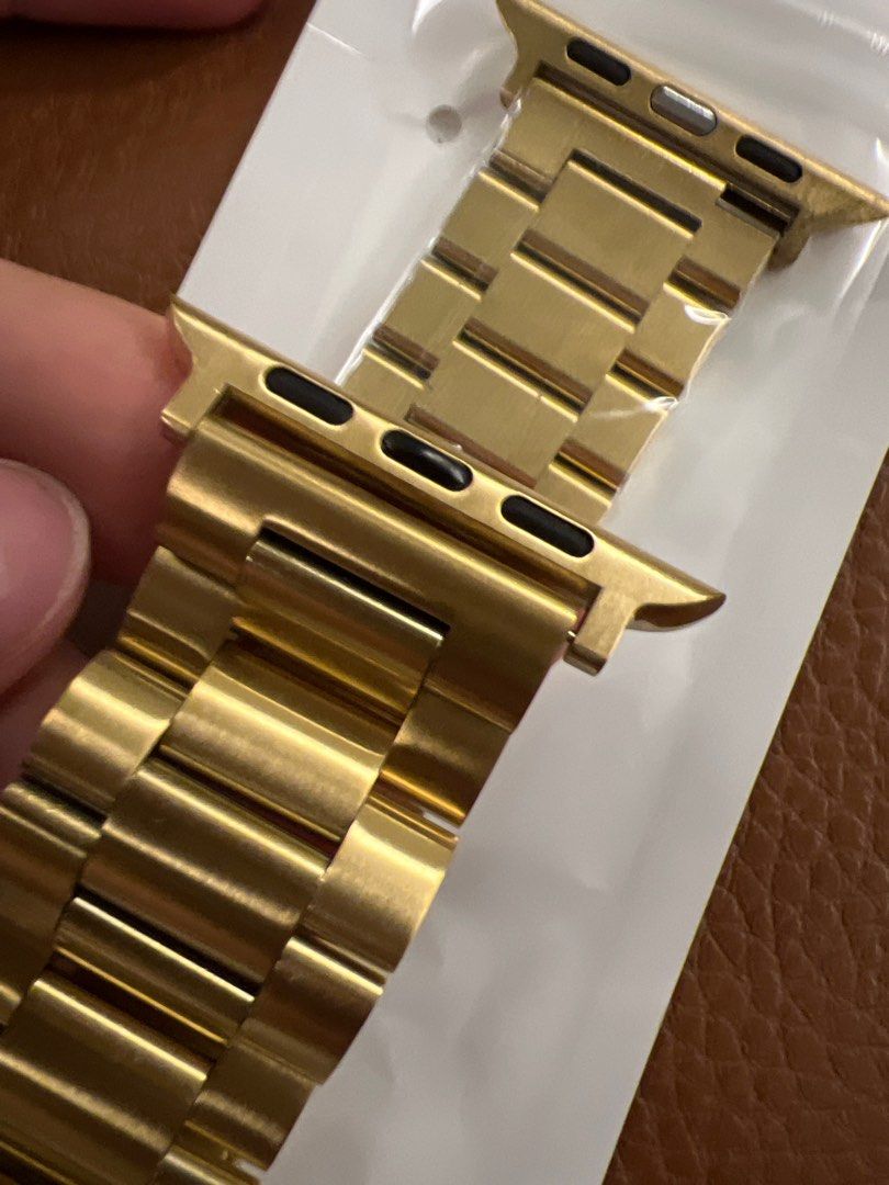 Apple Watch gold stainless steel strap Mobile Phones Gadgets