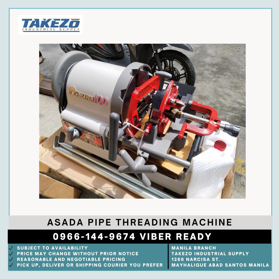 ASADA PIPE THREADING MACHINE, Commercial & Industrial, Industrial