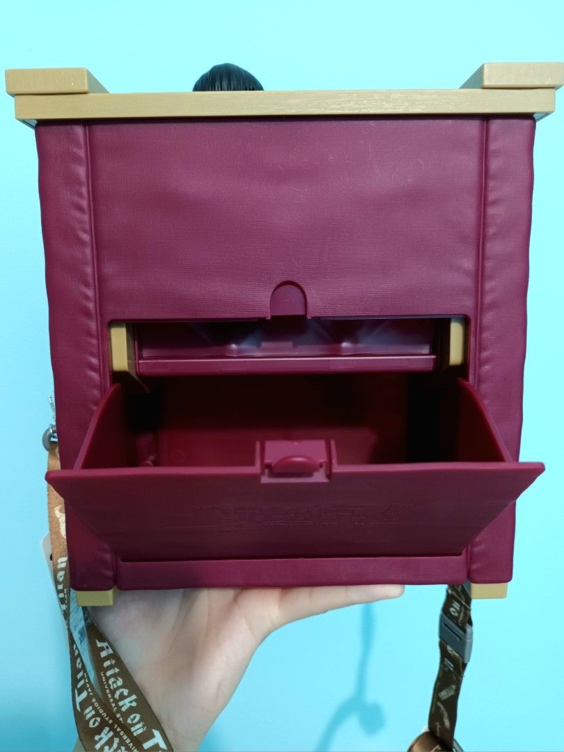 Attack on Titan Levi Popcorn bucket figure, Hobbies & Toys, Toys & Games on Carousell