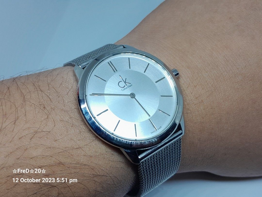 Kevin online klein watch