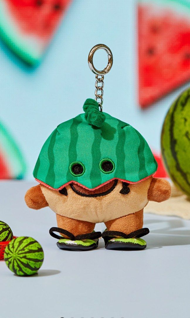 Authentic LINE FRIENDS BT21 Shooky Summer Keyring