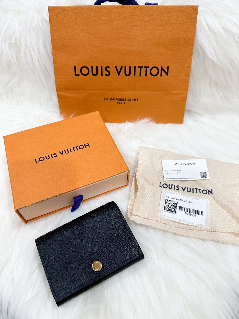 Louis Vuitton MONOGRAM Business card holder (M58456) in 2023
