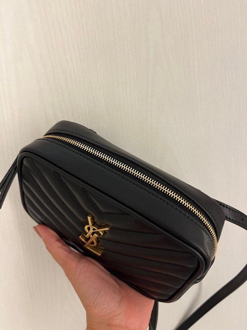 YSL LOU Belt Bag in Quilted Leather- 95% new, Luxury, Bags & Wallets on  Carousell