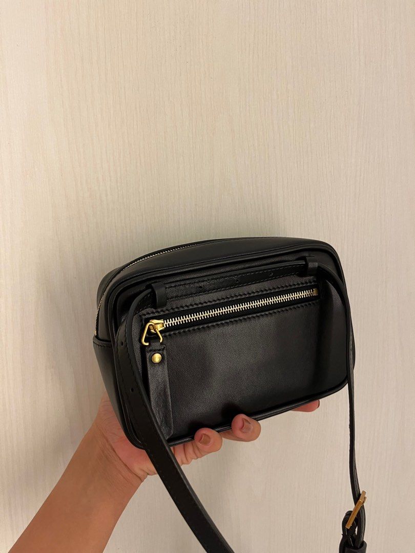 YSL Lou Belt Bag In Quilted Leather Pants in Black Authentic , Luxury, Bags  & Wallets on Carousell