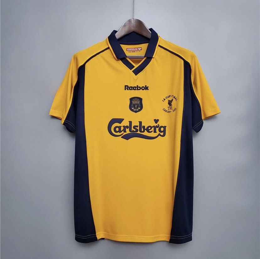 Liverpool 2001 away kit best sale