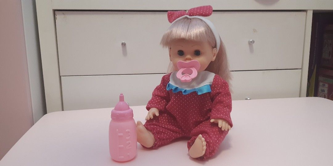 Baby doll abby eva eyes open close