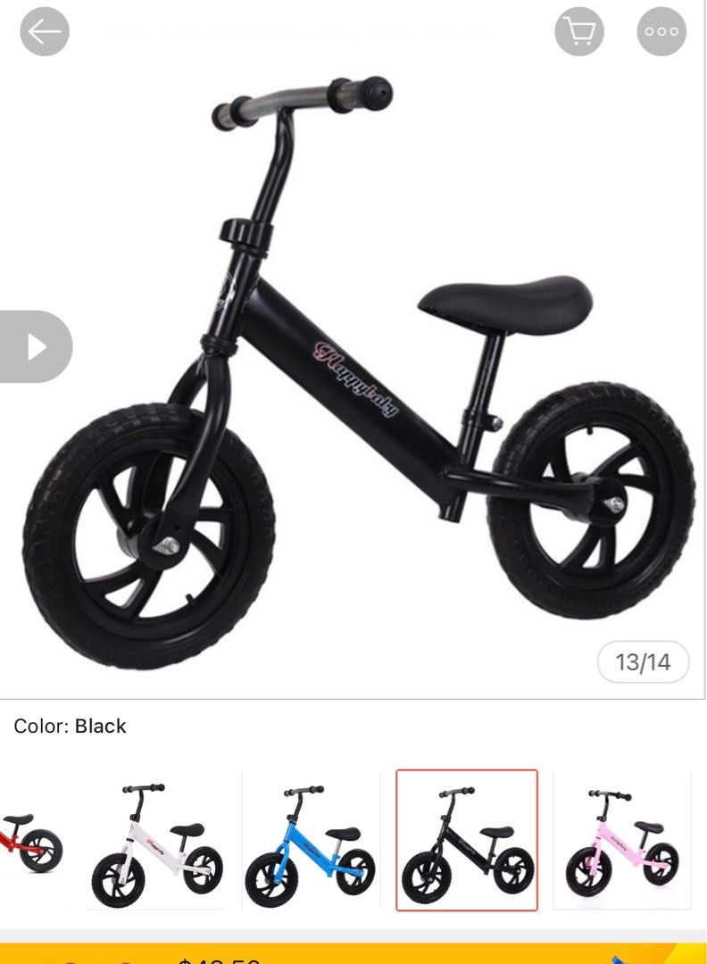 Happy baby balance bike store