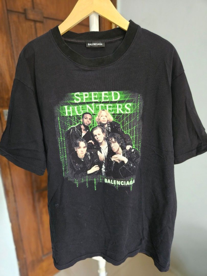 Clearance balenciaga speedhunters t shirt Top Sellers Balenciaga