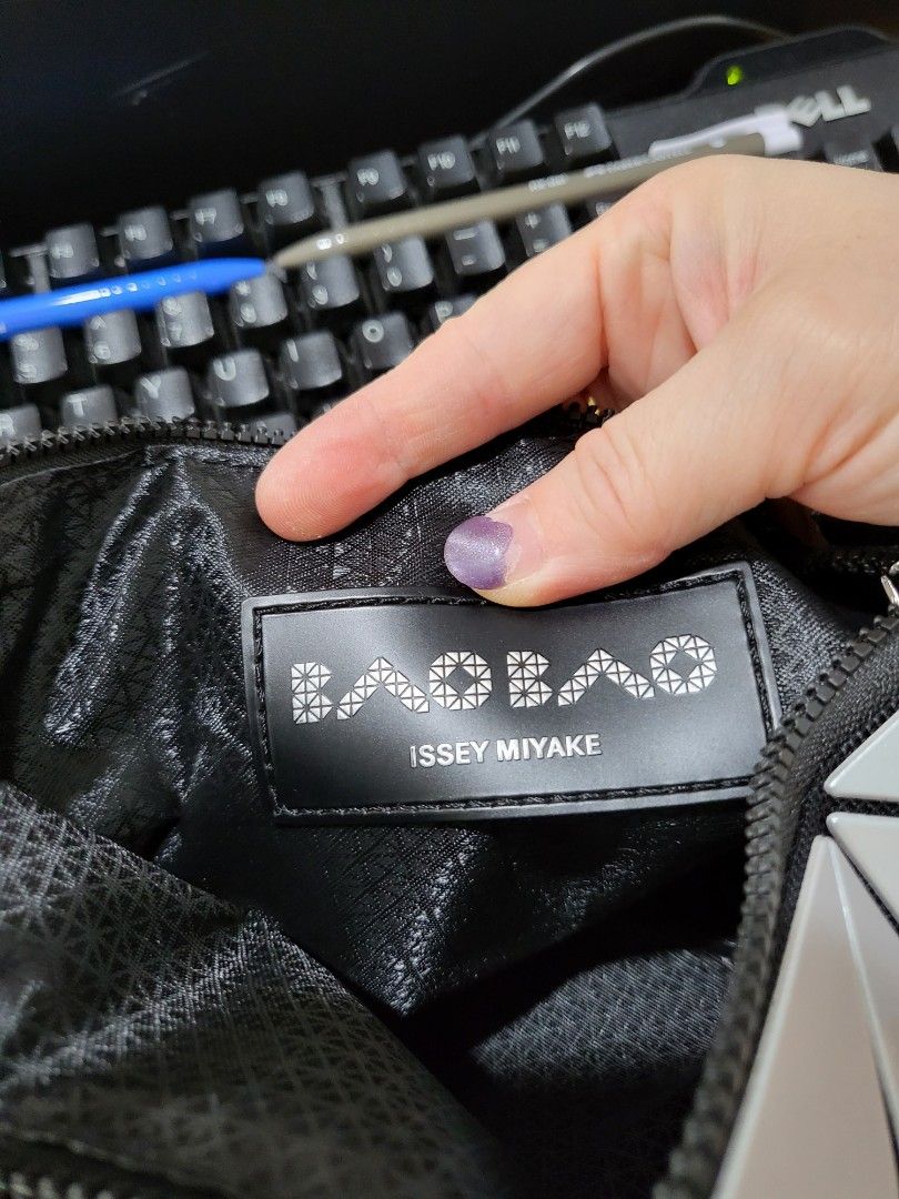 Bao Bao Issey Miyake Black Sling Shoulder Bag