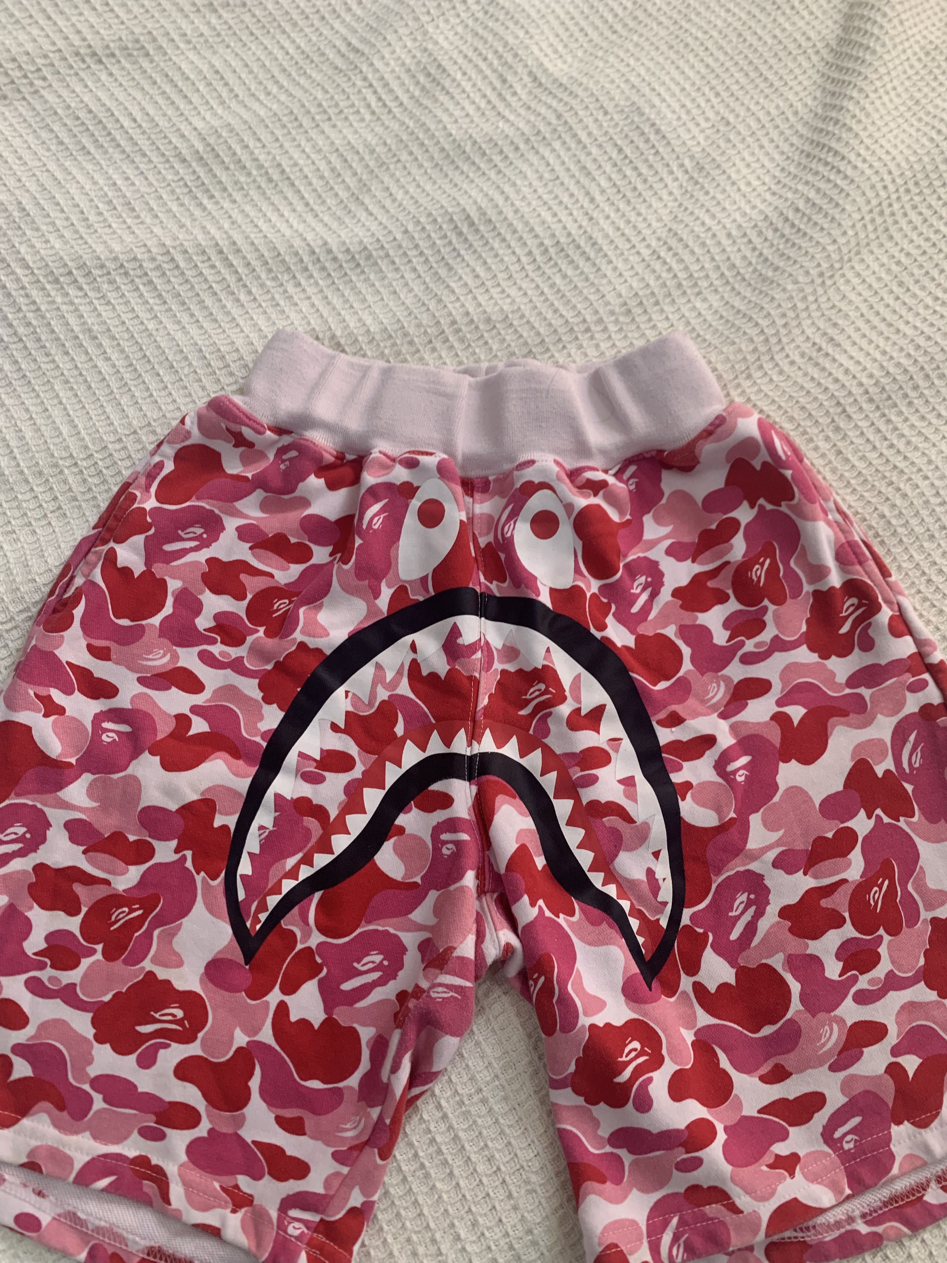 Bape pink shorts clearance