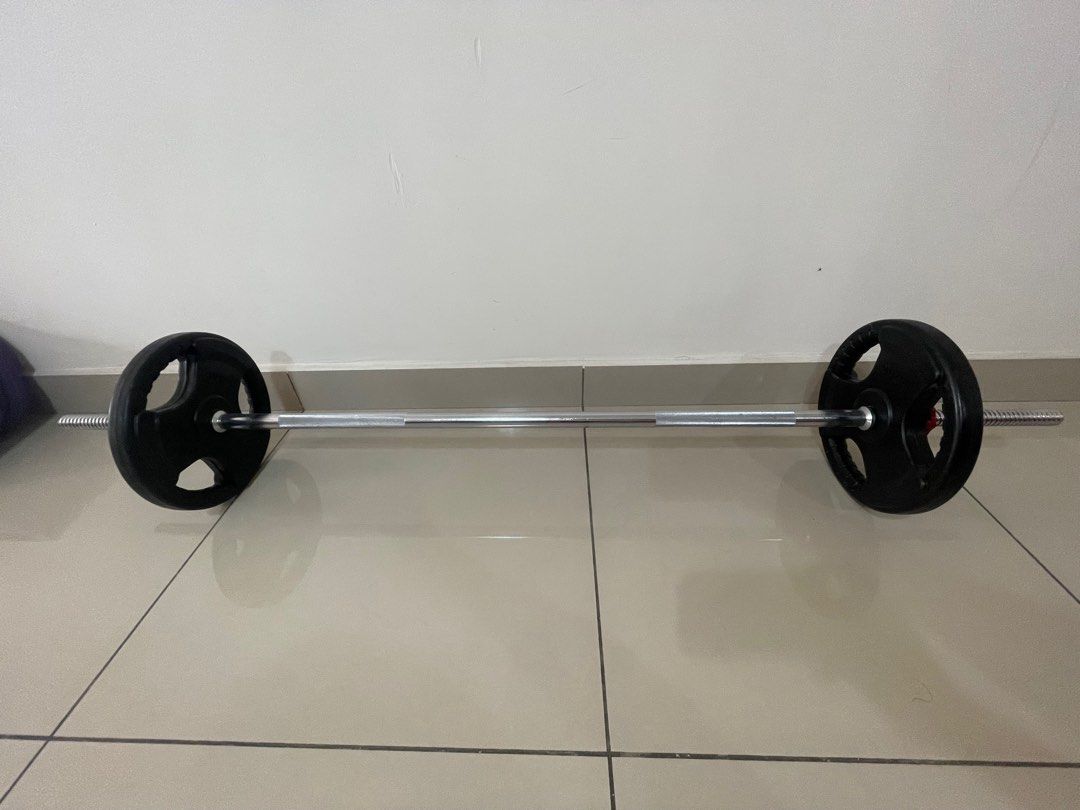 1.5m Length Barbell Rod 25mm Sports Equipment Exercise Fitness