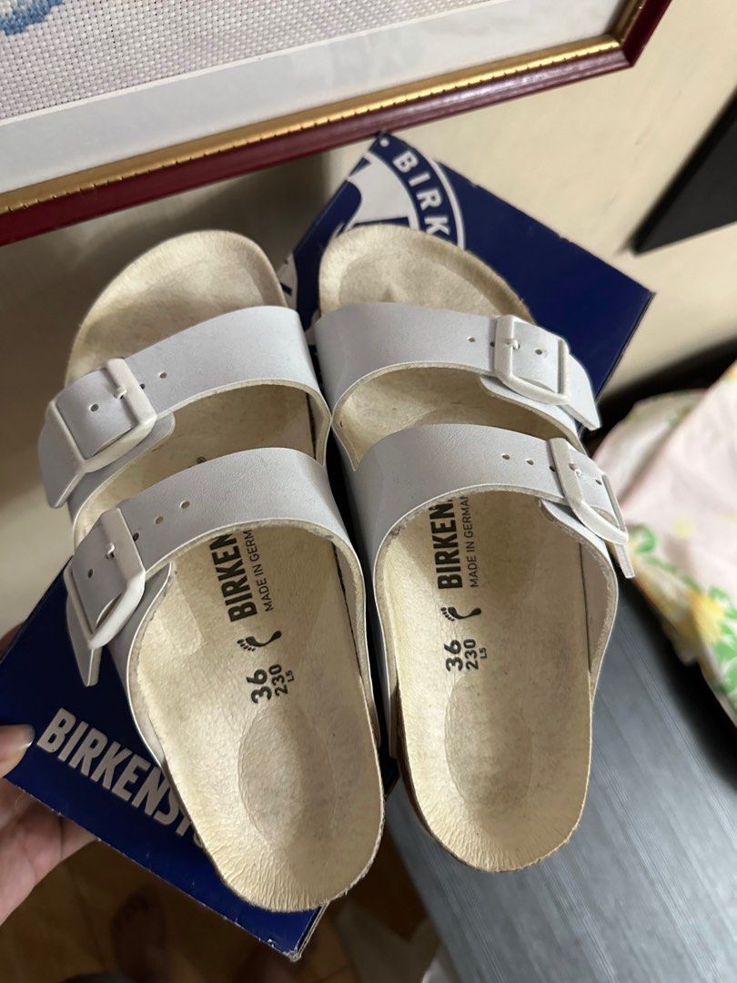 Birkenstock arizona white size 36 new arrivals