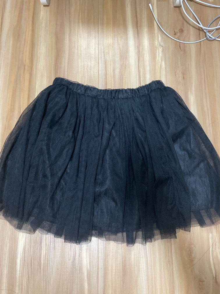 black mini tulle skirt Women s Fashion Bottoms Skirts on Carousell