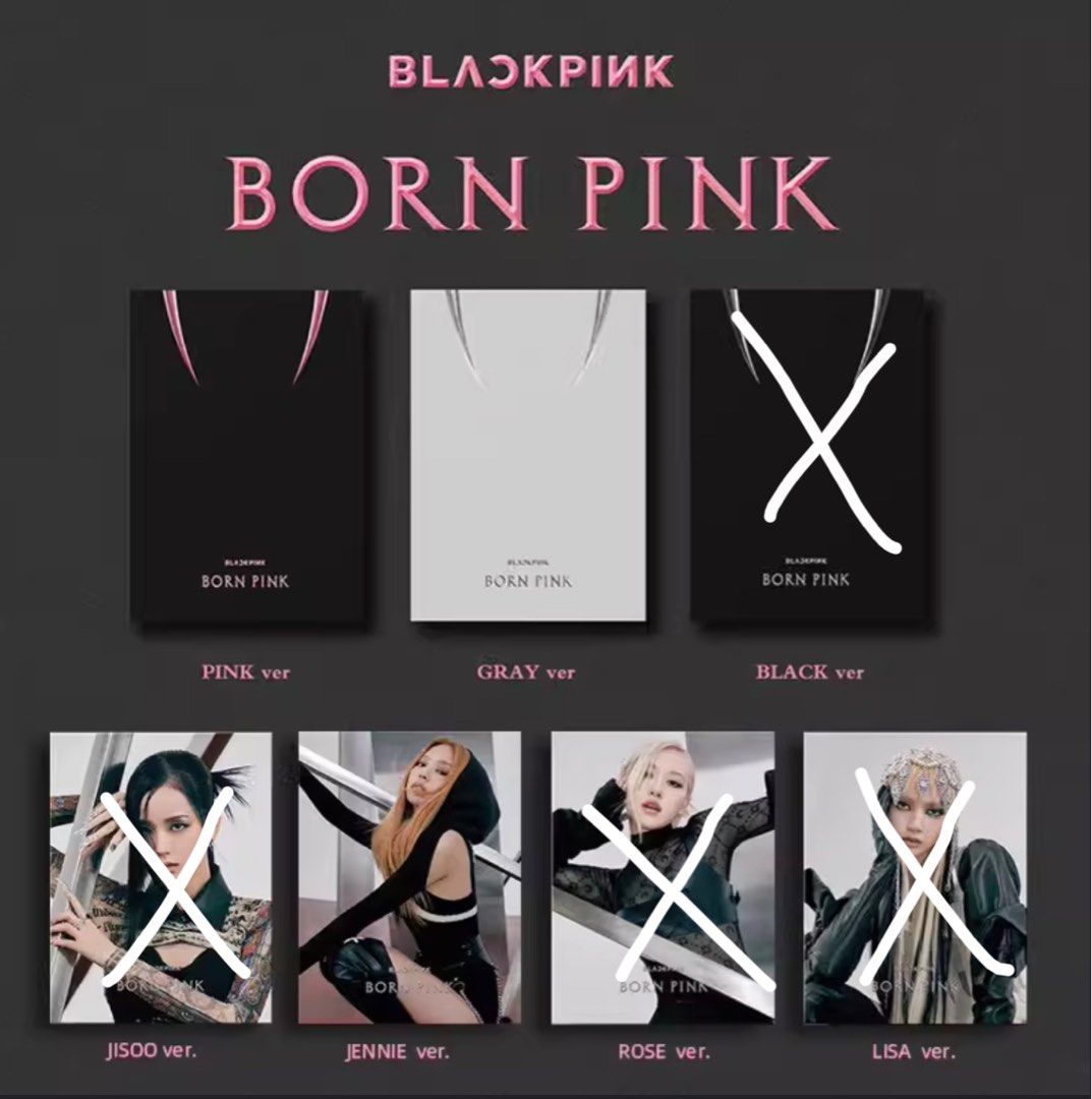 black pink专辑, 興趣及遊戲, 收藏品及紀念品, 韓流- Carousell