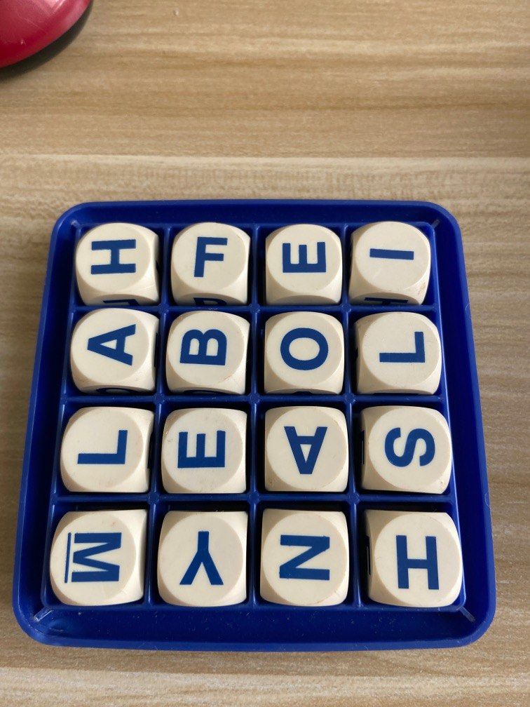 Boggle Game, Hobbies & Toys, Toys & Games on Carousell