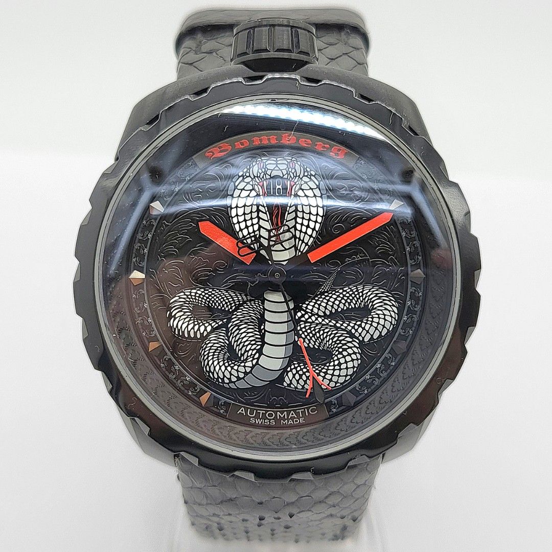 BOMBERG BB-01 AUTOMATIC DIA DE LOS MUERTOS - RED - Al Majed Jewellery  Online Shop