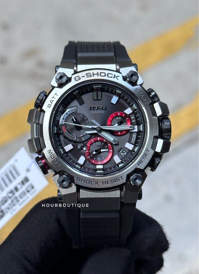 Brand New Casio Gshock MTG Classic Steel on Rubber Strap Men s