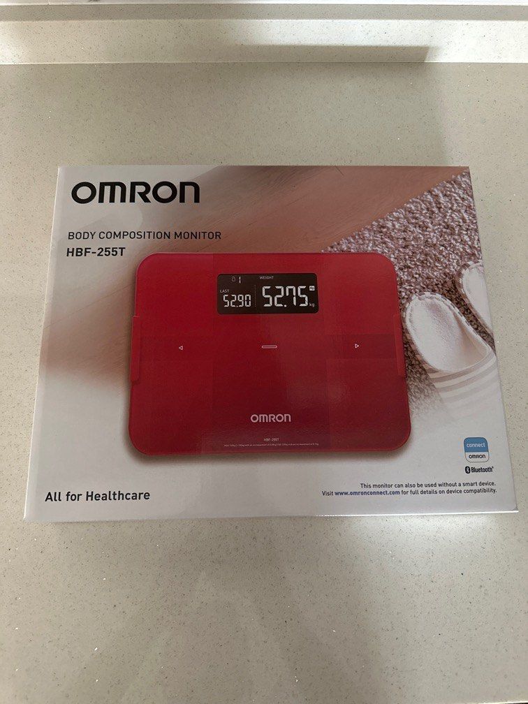 Omron HBF 255T Bluetooth Enabled Digital Full Body Composition Monitor