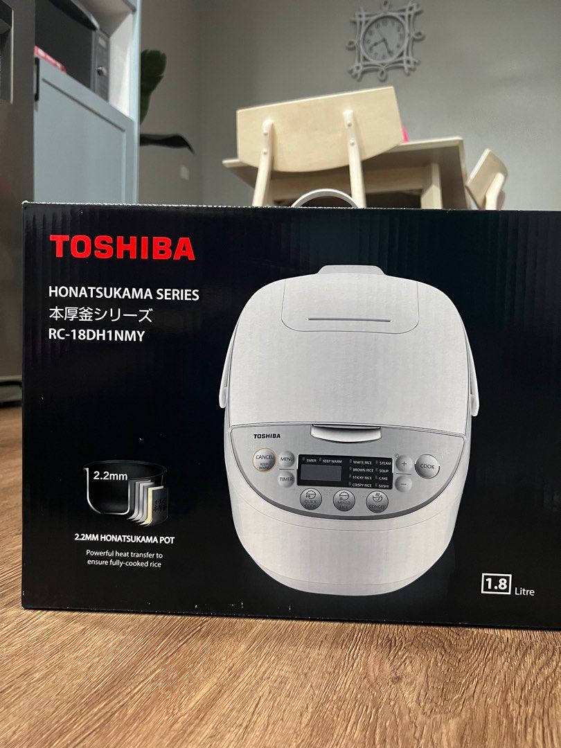 Mini Review] Toshiba Digital Rice Cooker (honatsukama series)