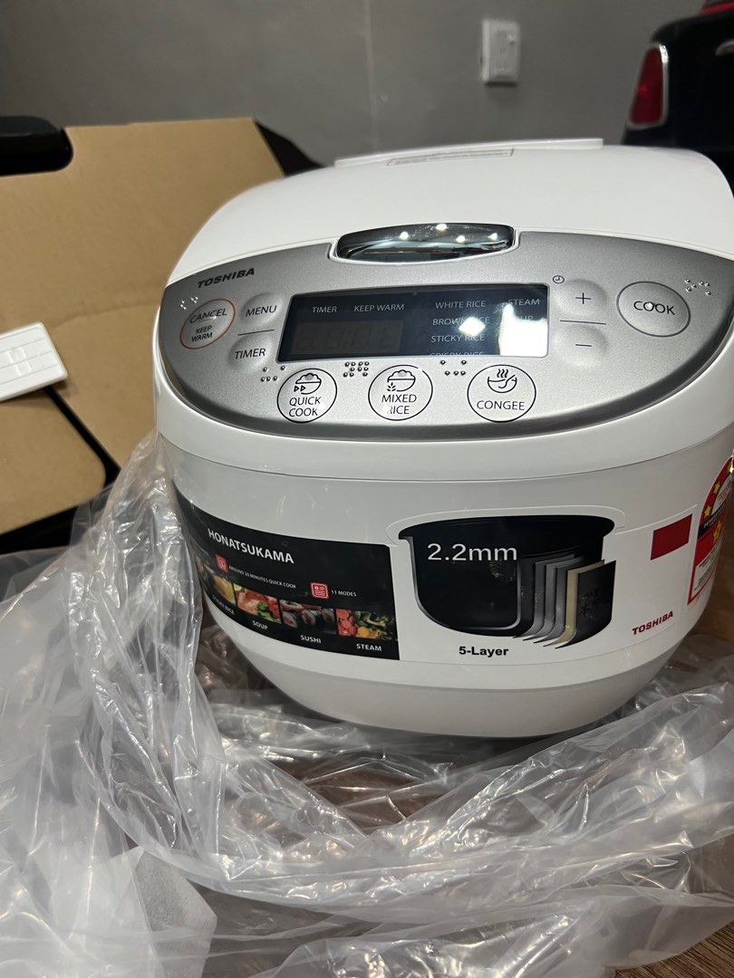 Mini Review] Toshiba Digital Rice Cooker (honatsukama series)