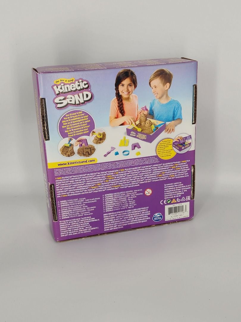 Brand new unopened Kinetic Sand Beach Day Fun Kit Hobbies Toys