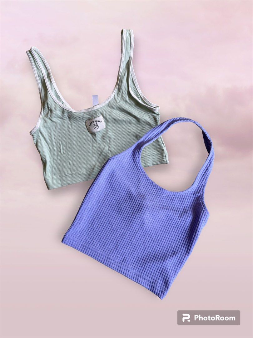 h&m cropped backless and ribbed top (Category: Shirts) located in Manila. Submitted by loveshn (Listing ID 1259509134, Image 1). Description: ♡ get all these for 200! ♡ used once ♡ no flaws or damages dm me for inquiries :">.