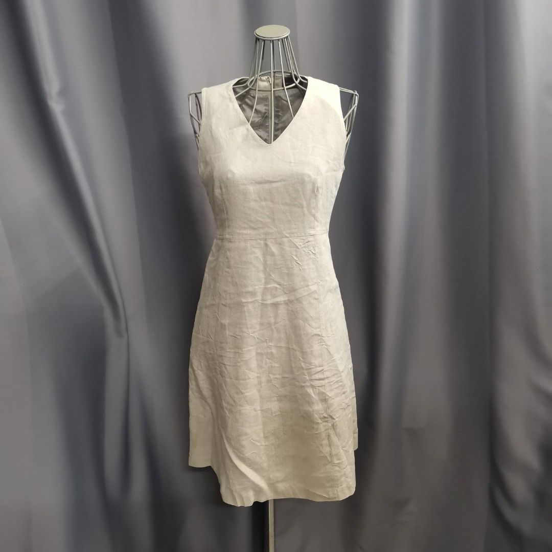 Calvin klein outlet linen dress