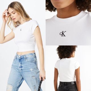 Affordable calvin klein baby tee For Sale, Shirts