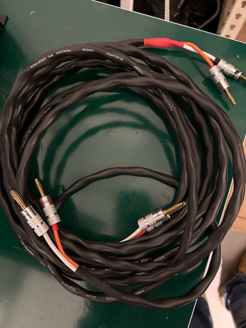 Canare 4S11 Audiophile speaker cable 3 meter pair, Audio, Other Audio