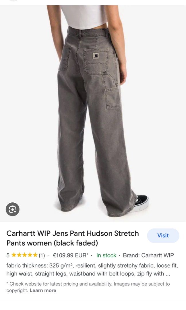 carhartt wip women s carpenter pants jeans
