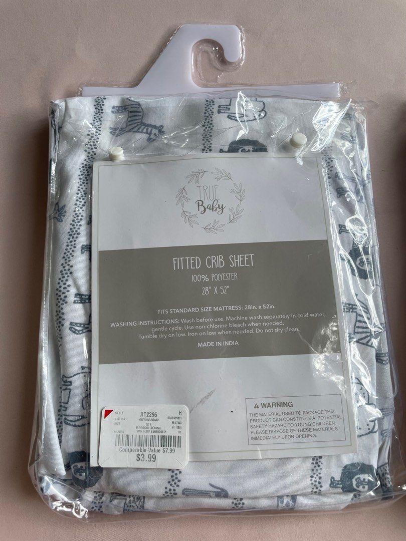 Carters store crib sheets