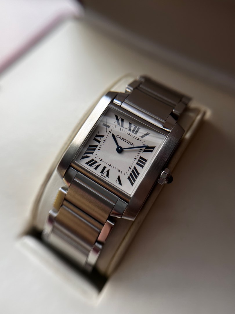 Cartier tank francaise store medium