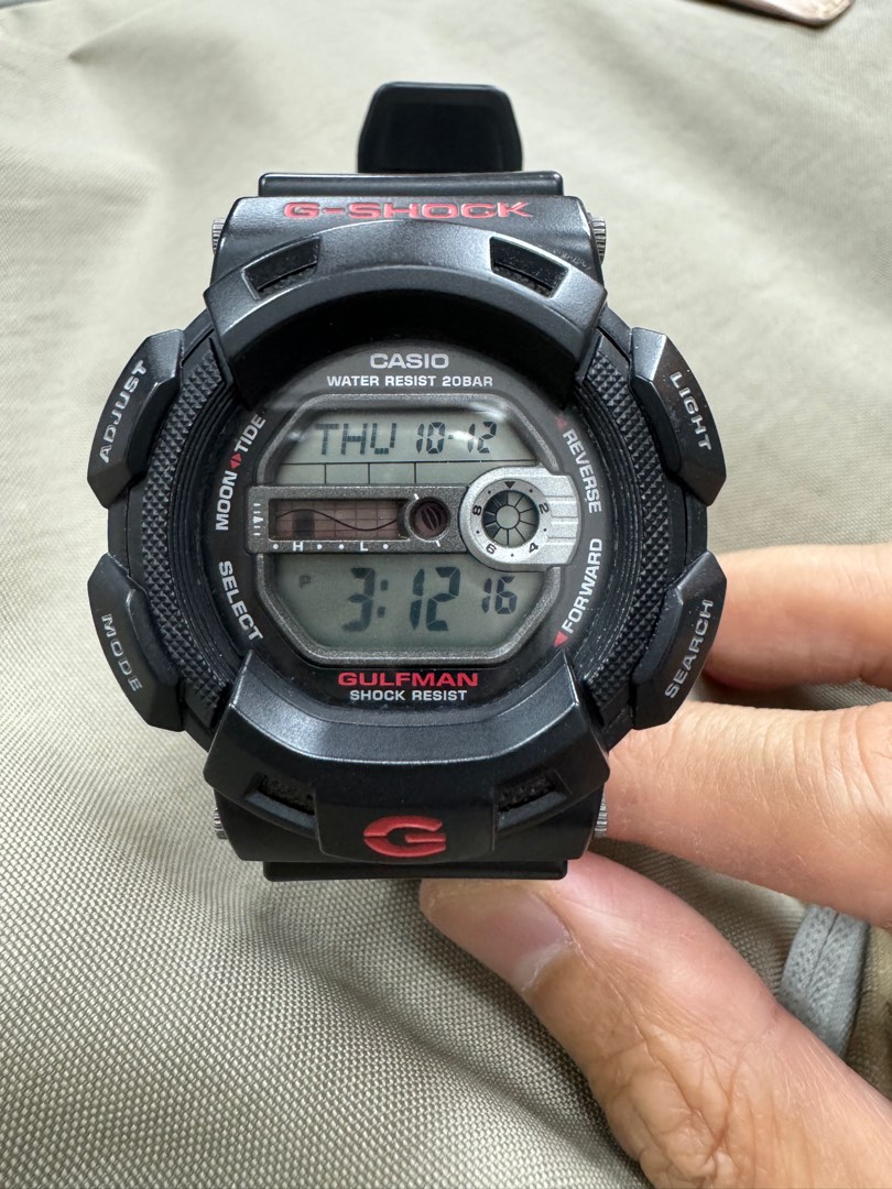 Casio g hotsell shock 9100 gulfman