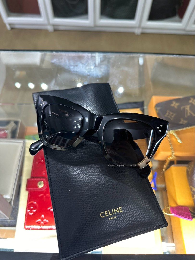 Celine BOLD 3 DOTS CL 4003 IN 53A Round Sunglasses