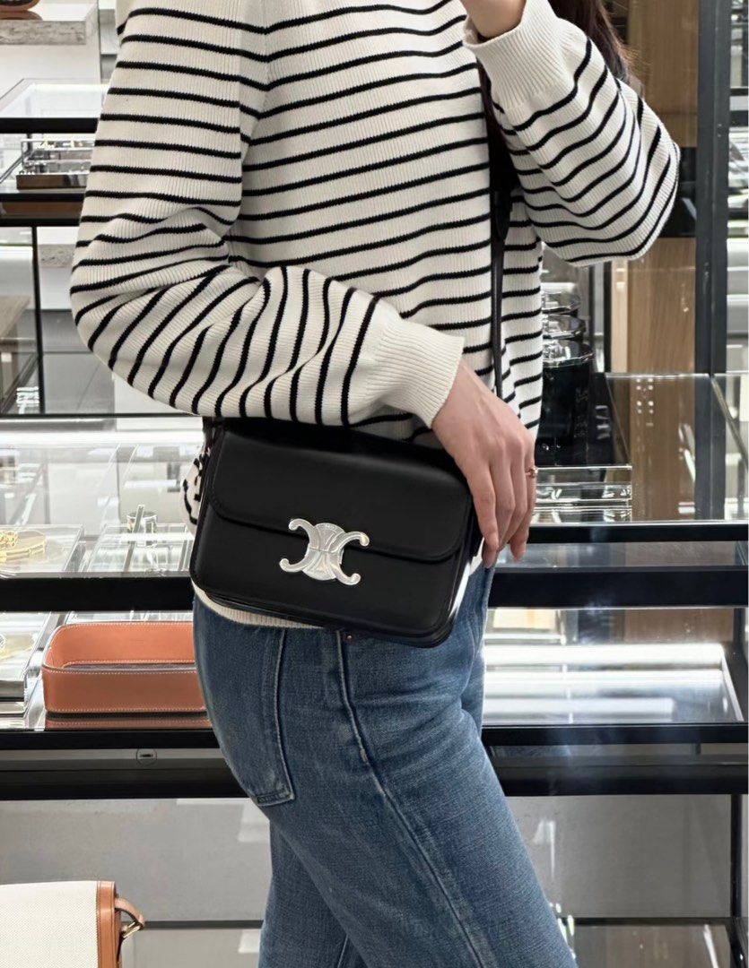 Silver celine bag on sale