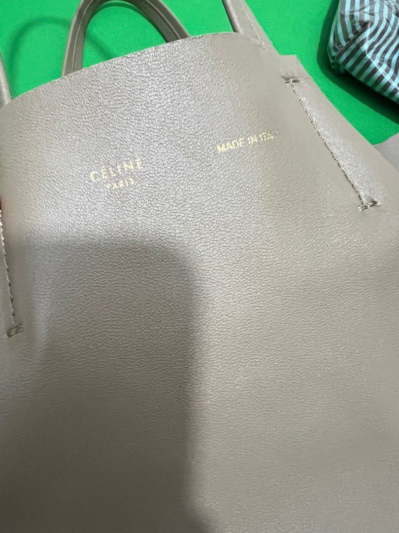 Celine cabas two tone top