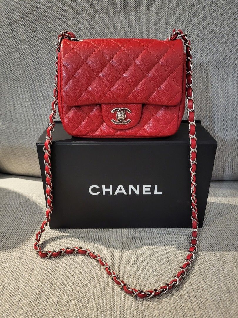 Chanel square purse discount