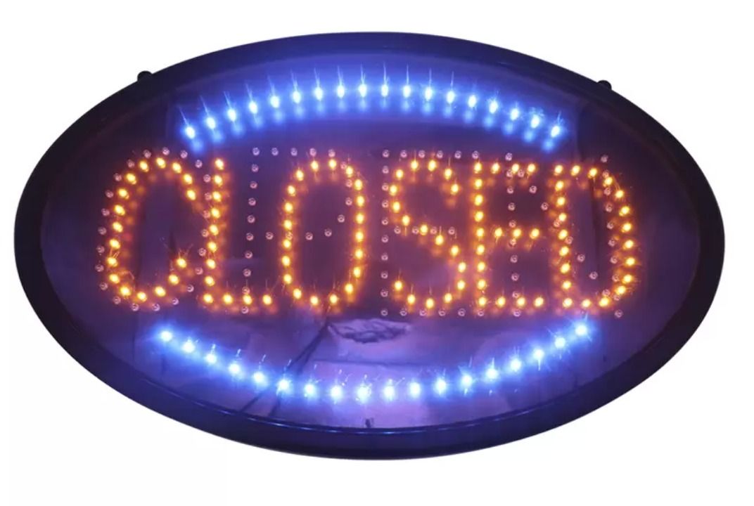 Chosen LED Neon Open Close Sign (Item Code 646), Furniture & Home ...
