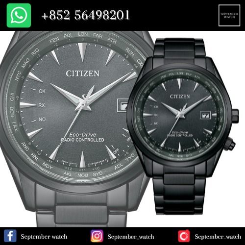 CITIZEN 光動能電波時計43MM 男錶CB0275-83E 100% 全新持商業登記|正品
