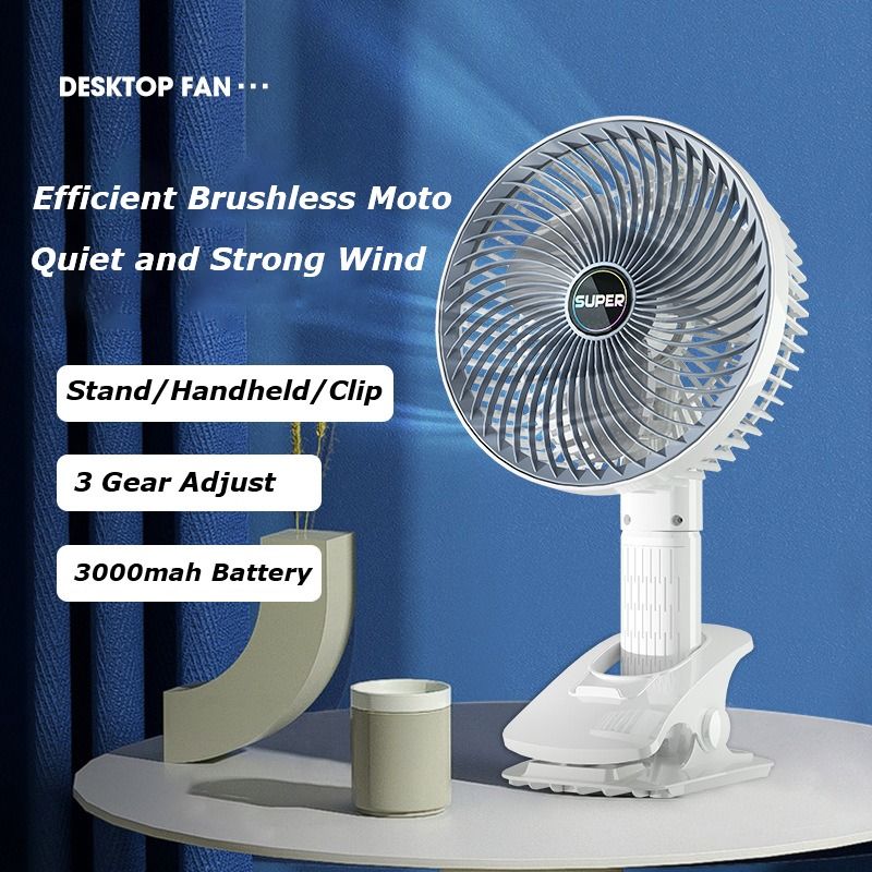 Portable electric discount mini desk fan
